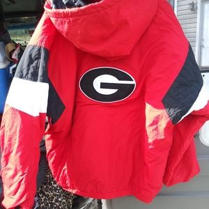 Georgia Bulldogs - Quilted Starter Hoodie